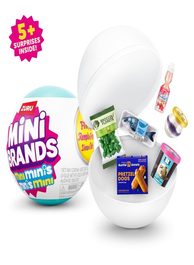 Mini Brands Fill The Fridge Mini Minis Series 1 by ZURU, Collectible Miniature Toy, (2 Capsules) - Image 2